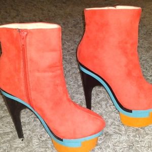 Womens stiletto booties